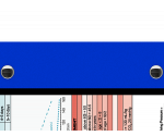 WhiteCoat Clipboard® Trifold - Blue Critical Care Edition
